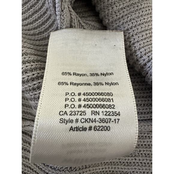 Wilfred Aritzia Womens Cardigan XS Gray Knit Open Front Sweater - Picture 8 of 8